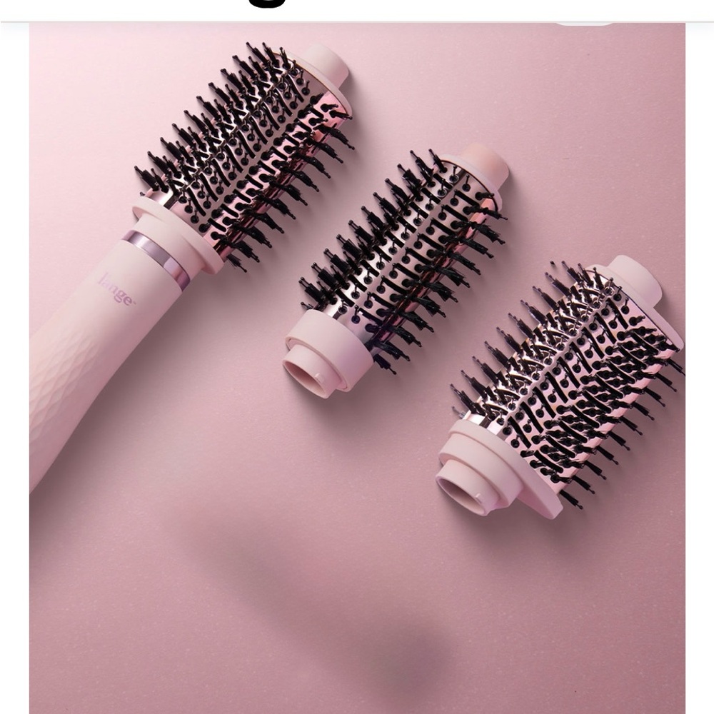 Lange Pink Hair Styling Brush Set